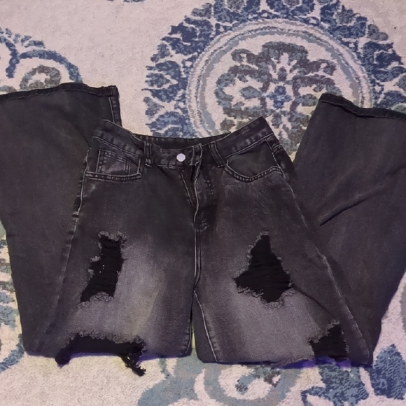 ROMWE Denim - ROMWE Black Denim Jeans